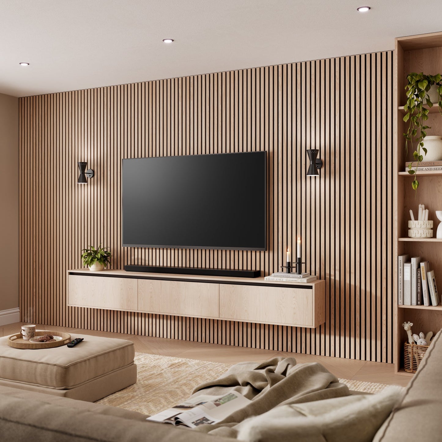 Flexible Wood Panel 106,3" x 43,3"